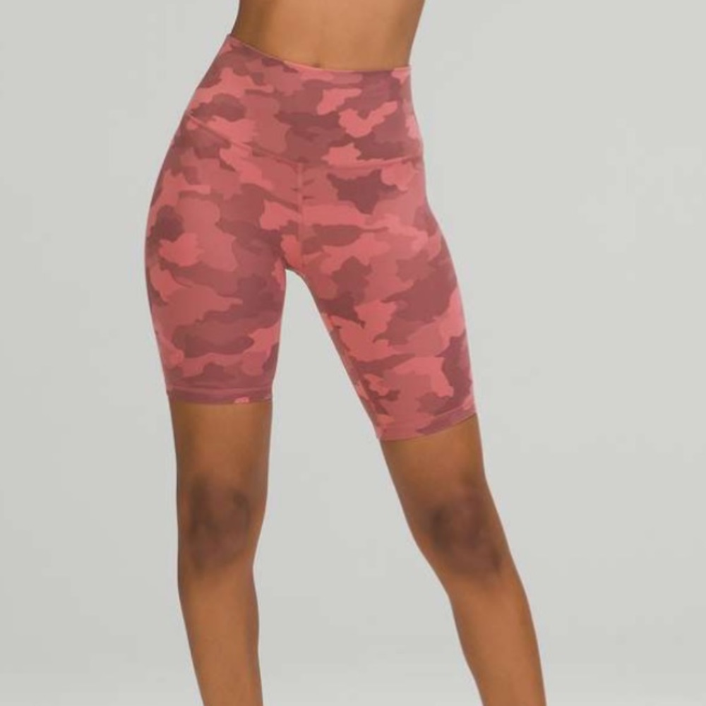 Lululemon Align High Rise Shorts (Camo)